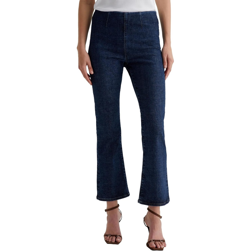 image:imageAG Jeans Farrah MidRise PullOn Crop Boot Jeans in HyacinthHyacinth