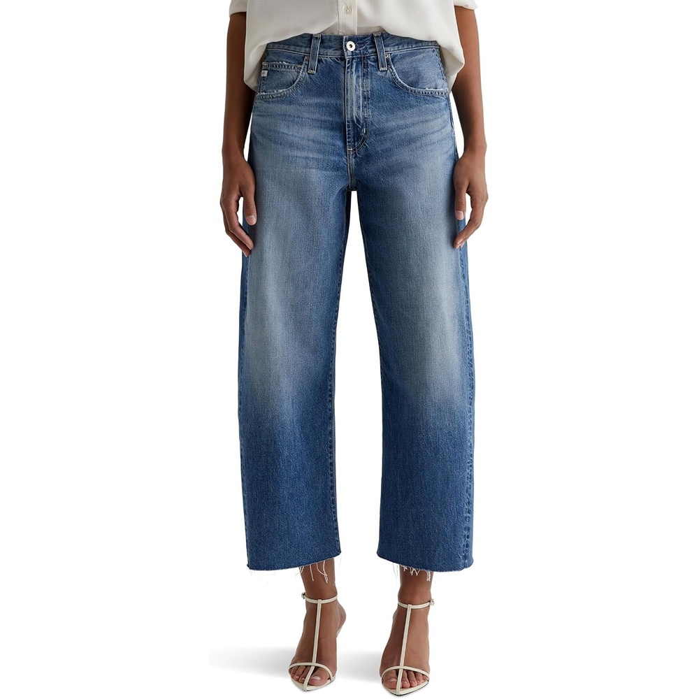 image:imageAG Jeans Hattie HighRise Crop BarrelGemini
