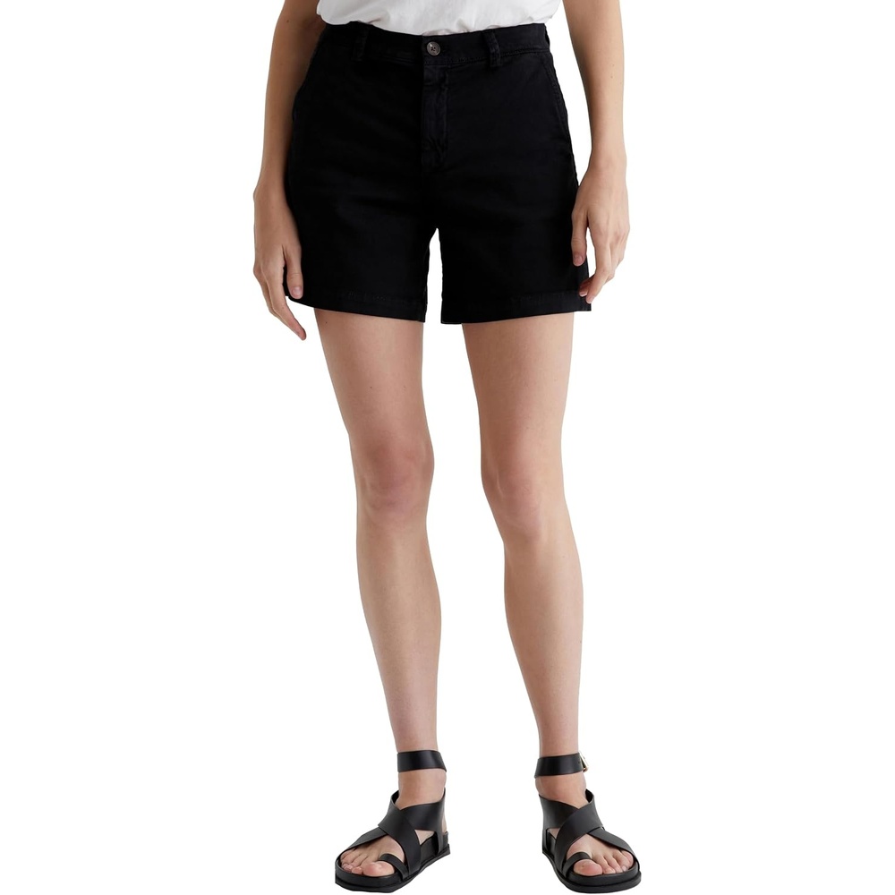 image:imageAG Jeans Jude MidRise Chino ShortsSulfur Black
