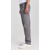 AG Adriano Goldschmied Men’s The Graduate Tailored Straight SUD Sueded Stretch Sateen 32″(Folkestone Grey)