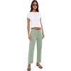 AG Adriano Goldschmied Women’s Analeigh Mid-Rise Utility(Sulfur Faded Moss)