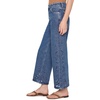 AG Adriano Goldschmied Women’s Saige Wide Leg Crop Jean(Malbec)