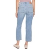AG Jeans Analeigh Mid-Rise Utility Pants in Wine Garden(Wine Garden)