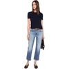 AG Jeans Brinley Mid-Rise Straight Crop in 15 Years Bouquet(15 Years Bouquet)