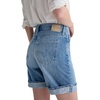 AG Jeans Ex-Boyfriend Mid-Rise Slouchy Shorts(17 Years Divergent)