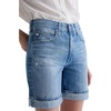 AG Jeans Ex-Boyfriend Mid-Rise Slouchy Shorts(17 Years Divergent)