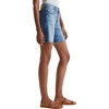AG Jeans Ex-Boyfriend Mid-Rise Slouchy Shorts(Iris)