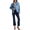 AG Jeans Farrah Mid-Rise Pull-On Crop Boot Jeans in Hyacinth(Hyacinth)