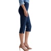 AG Jeans Maisie Pull-On Denim Capri in Hyacinth(Hyacinth)