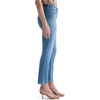 AG Women’s Mari Mid-Rise Slim Straight Crop Jeans in Atlantis 27 27 inch Inseam