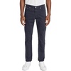 AG Adriano Goldschmied Men’s The Graduate Tailored Straight SUD Sueded Stretch Sateen 32″(New Navy)