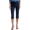 AG Jeans Maisie Pull-On Denim Capri in Hyacinth(Hyacinth)