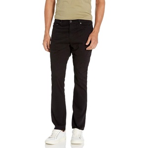 AG Adriano Goldschmied Men’s Everett Slim Straight Jeans(Super Black)