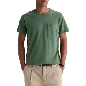 AG Adriano Goldschmied Men’s Nick Slim Fit Pocket Tee(Heritage Oceanvine)