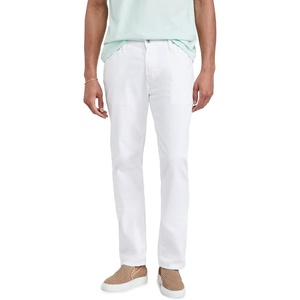 AG Adriano Goldschmied Men’s The Graduate Tailored Straight SUD Sueded Stretch Sateen 32″(White)