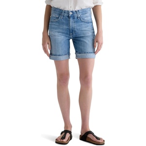 AG Jeans Ex-Boyfriend Mid-Rise Slouchy Shorts(17 Years Divergent)