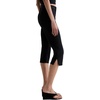 AG Adriano Goldschmied Women’s Maisie Mid-Rise Capri(Super Black)