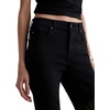AG Adriano Goldschmied Women’s Maisie Mid-Rise Capri(Super Black)