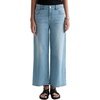 AG Adriano Goldschmied Women’s Saige Mid-Rise Wide Leg Crop(Brix)