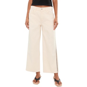 AG Adriano Goldschmied Women’s Saige Mid-Rise Wide Leg Crop(Fresh Air)