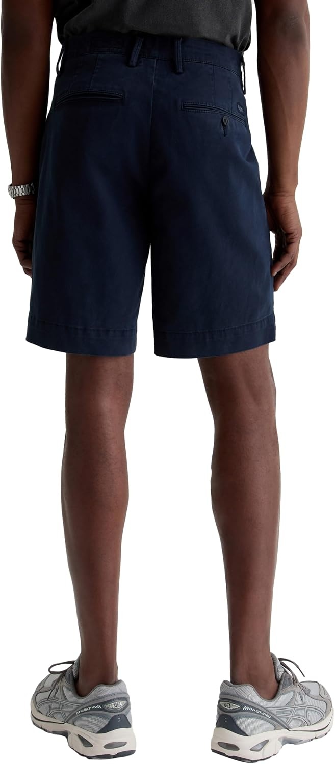 image:imageAG Adriano Goldschmied Mens Archie Short Straight Trouser ShortSulfur Modern Navy