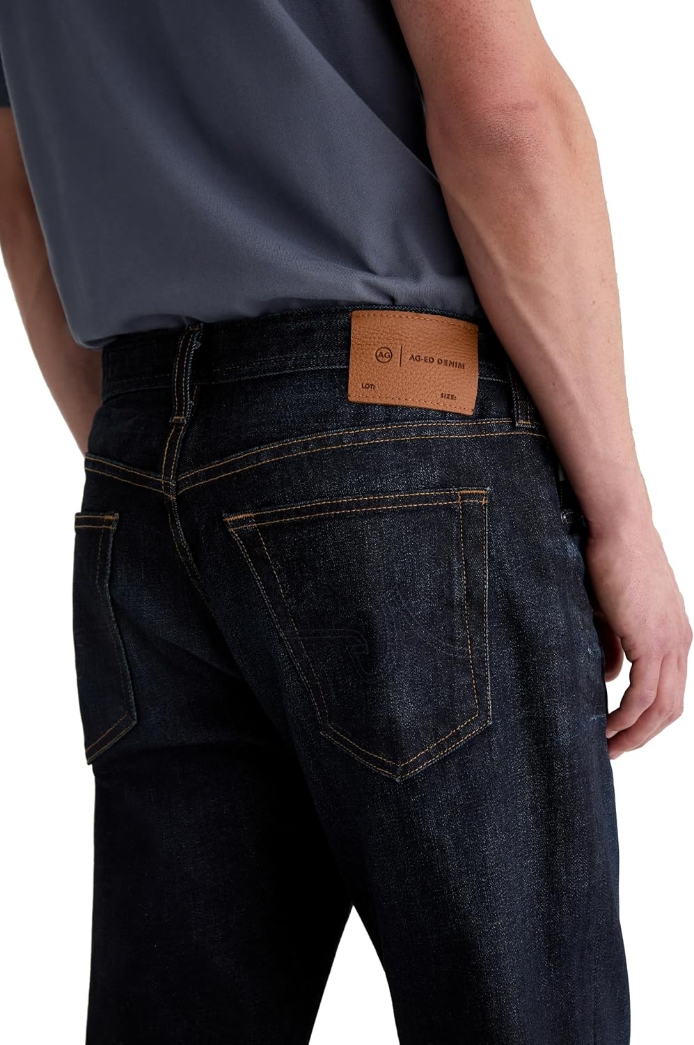 image:imageAG Adriano Goldschmied Mens Everett Slim Straight Jean2 Years Emmet