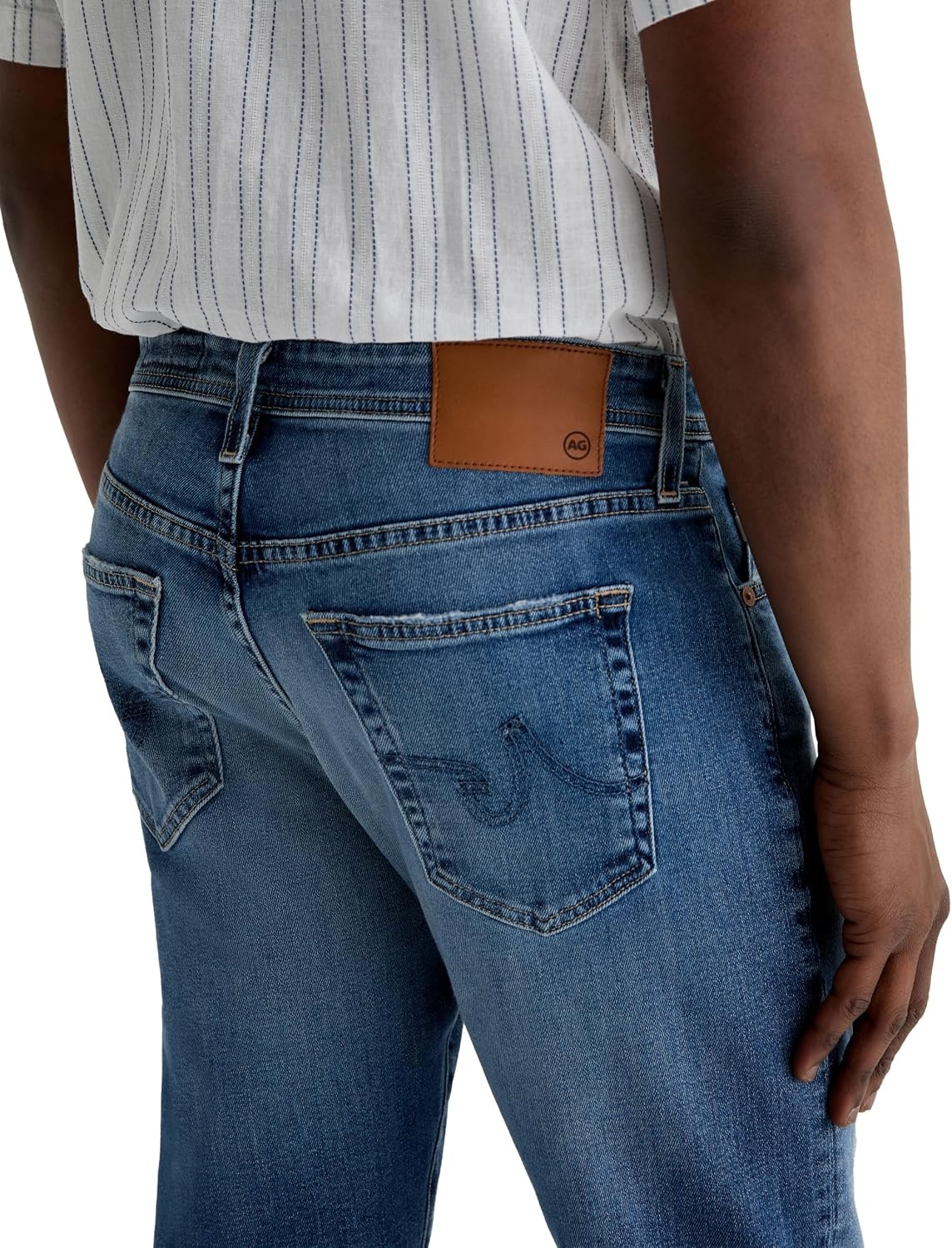 image:imageAG Adriano Goldschmied Mens Everett Slim Straight JeanMalecon