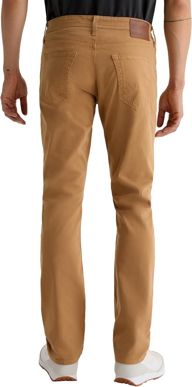 image:imageAG Adriano Goldschmied Mens Everett Slim Straight PantGolden Hickory