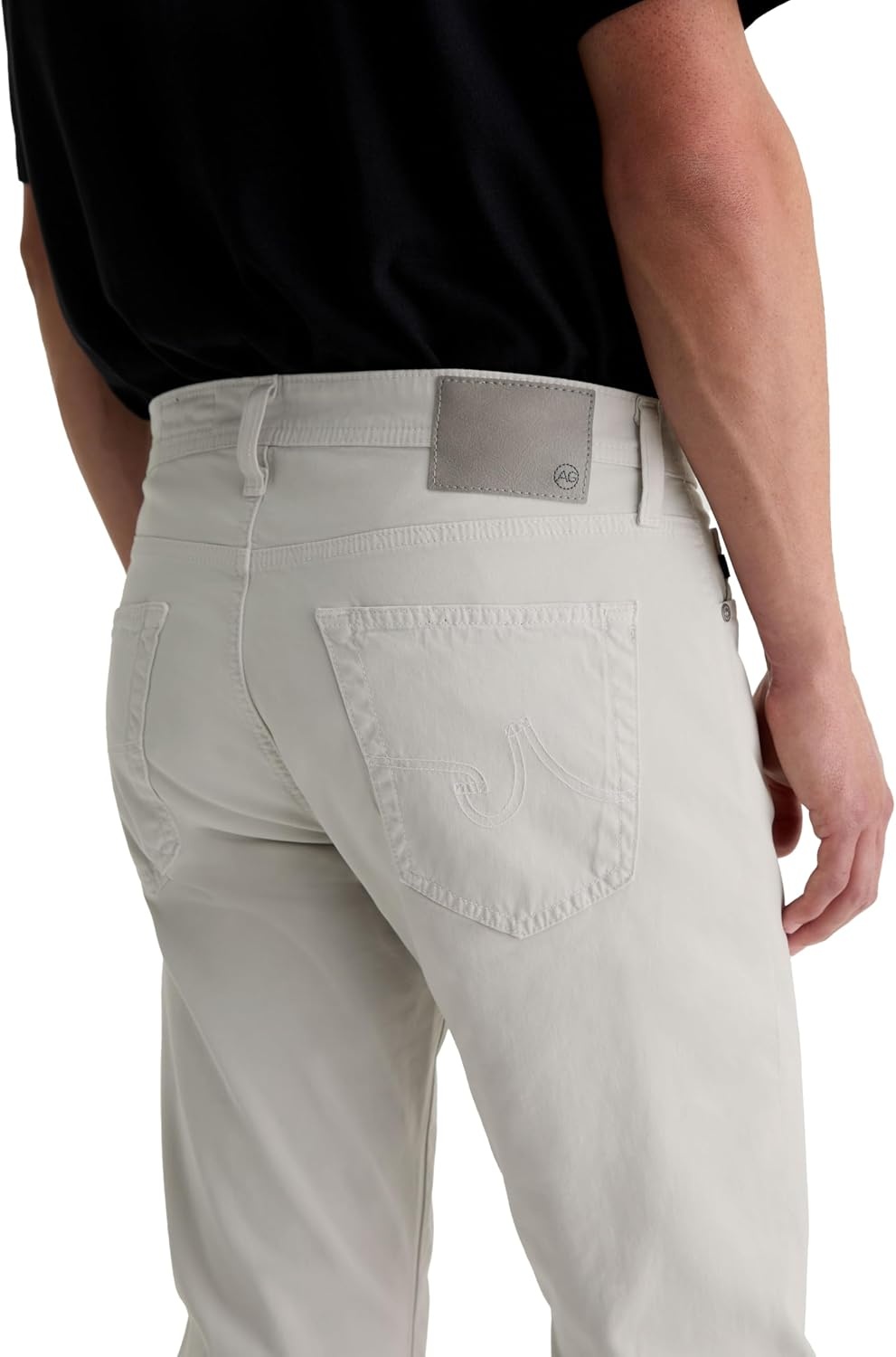 image:imageAG Adriano Goldschmied Mens Everett Slim Straight PantSmoke