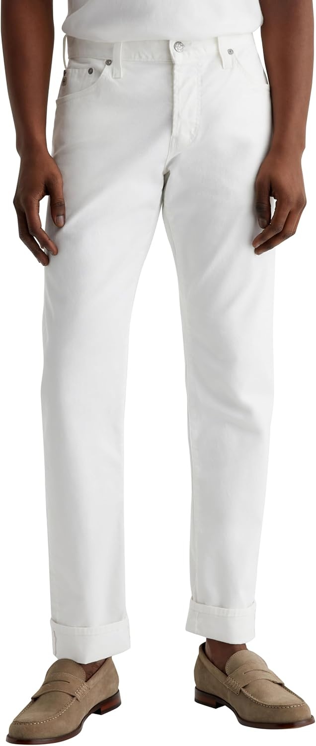 image:imageAG Adriano Goldschmied Mens Everett Slim Straight Selvage JeanPristine