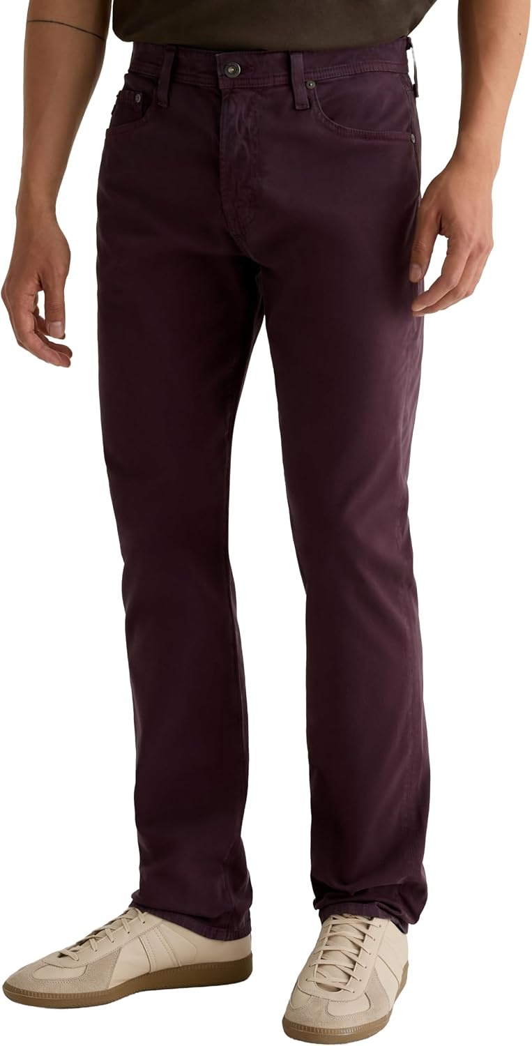 image:imageAG Jeans Everett Slim Straight Jeans in GroveMulberry