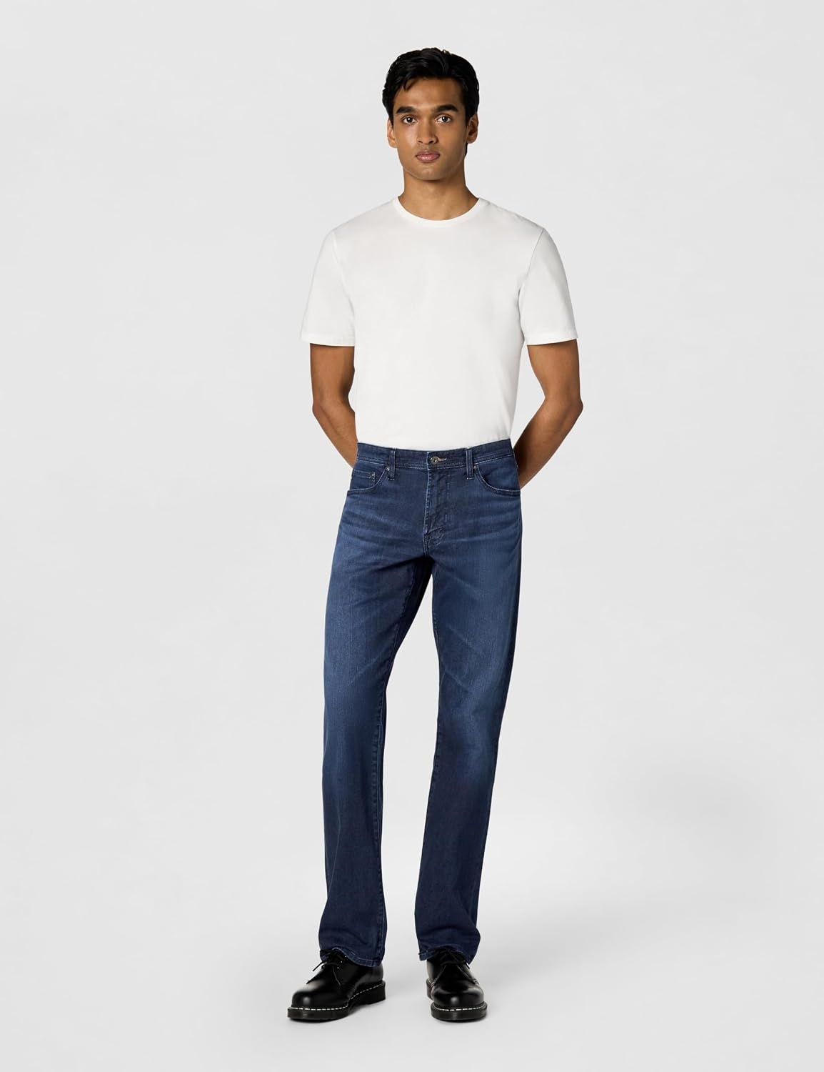 image:imageAG Mens Protg Classic Straight Denim 32 JeansCold Snap