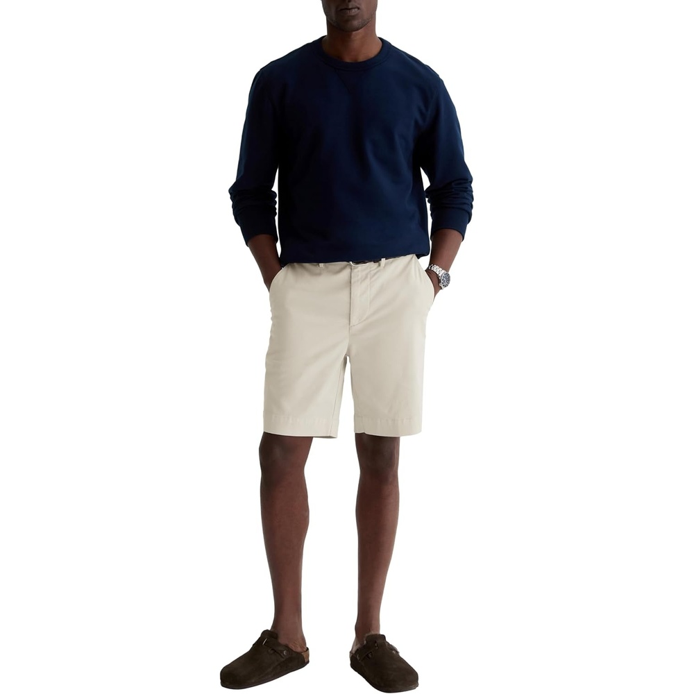 image:imageAG Adriano Goldschmied Mens Archie Short Straight Trouser ShortWhite