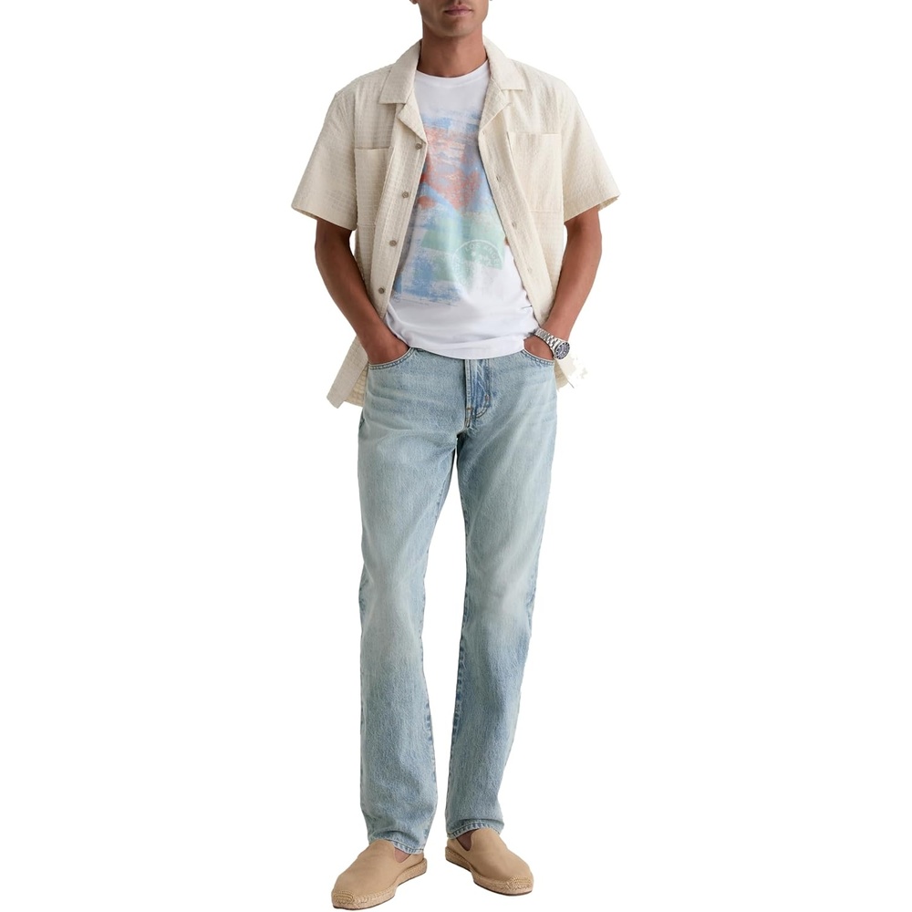 image:imageAG Adriano Goldschmied Mens Everett Slim Straight Jean20 Years Barrett