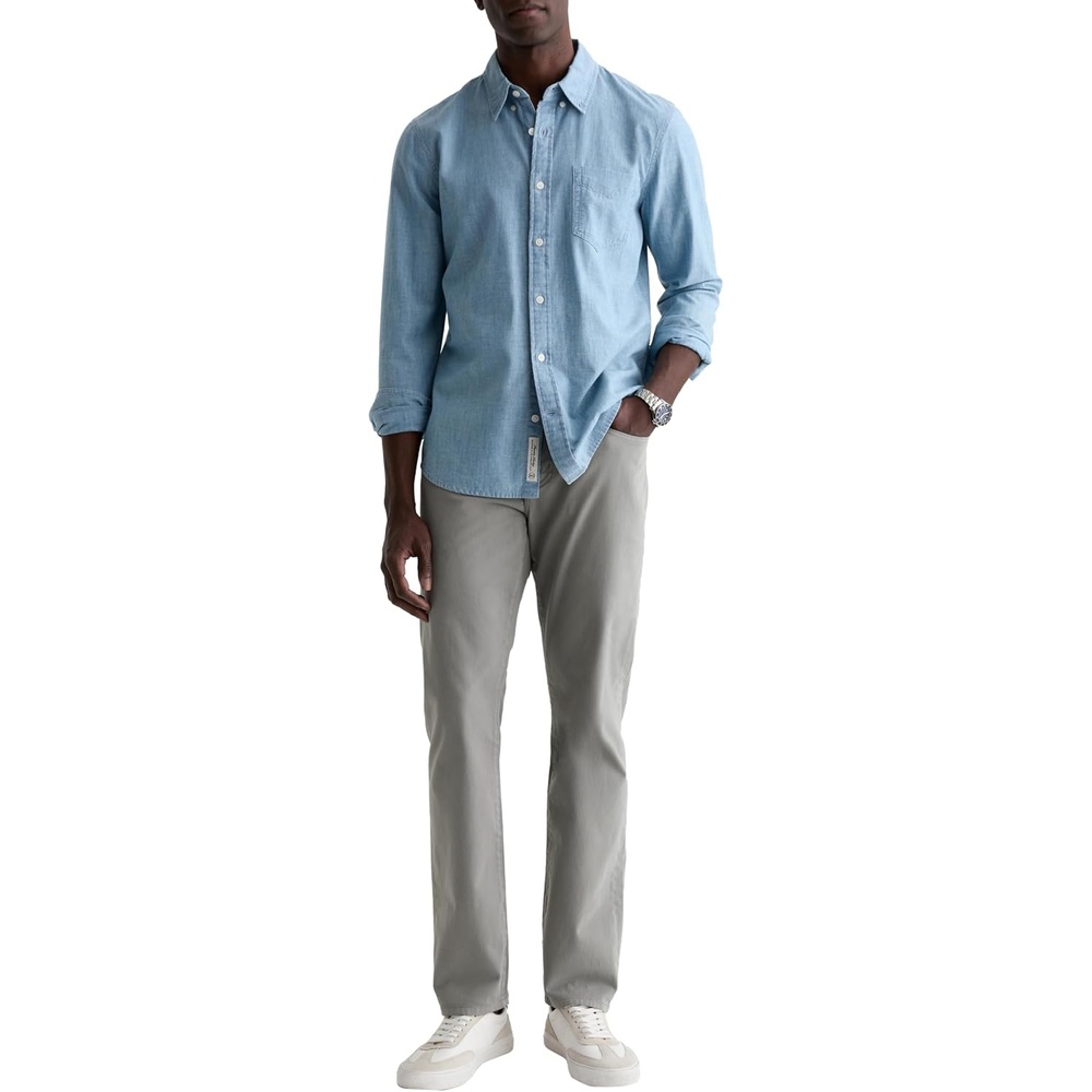 image:imageAG Adriano Goldschmied Mens Everett Slim Straight PantWillowed
