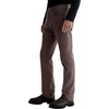 AG Adriano Goldschmied Men’s Everett Slim Straight Sueded Sateen Pant(Berry Brown)