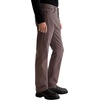 AG Adriano Goldschmied Men’s Everett Slim Straight Sueded Sateen Pant(Berry Brown)