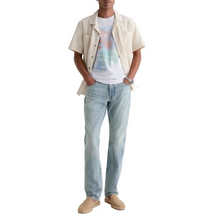 AG Adriano Goldschmied Men’s Everett Slim Straight Jean(20 Years Barrett)