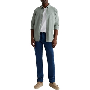 AG Adriano Goldschmied Men’s Everett Slim Straight Selvage Jean(Sulfur Pier Blue)