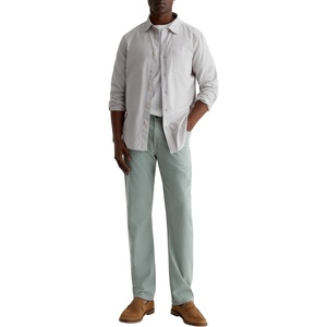 AG Jeans Everett Slim Straight Leg Denim in Sulfur Amber Dust(Matcha Latte)