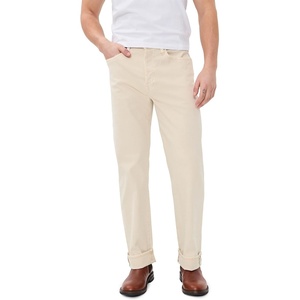 AG Men’s Felix Stretch Selvage Vintage Straight Jeans 34″(Sulfur Sienna Sand)