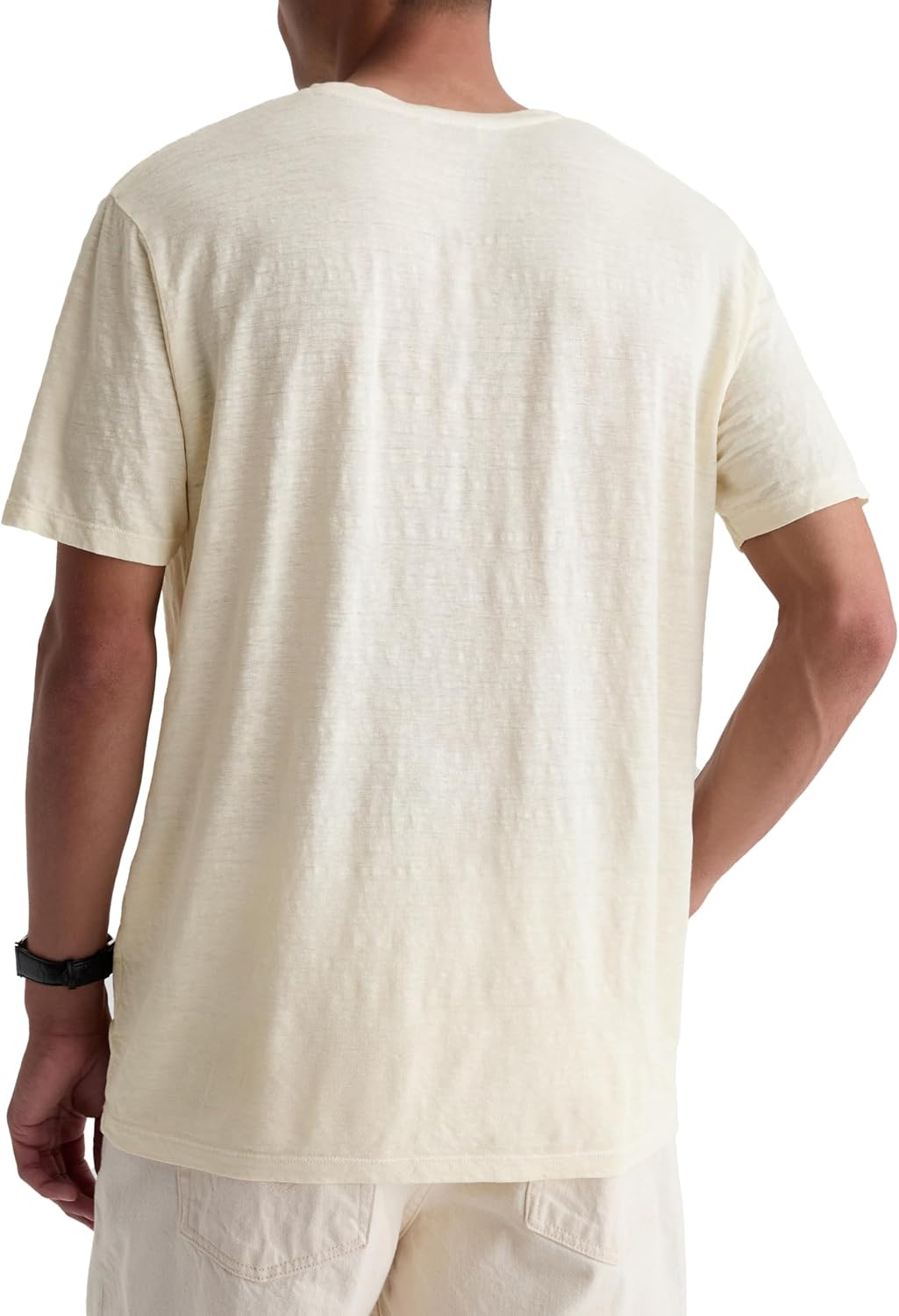image:imageAG Adriano Goldschmied Mens Bryce Classic Fit SS Crew Neck TShirtChampagne