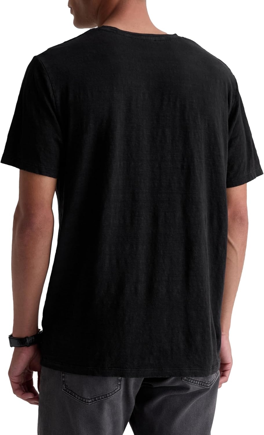 image:imageAG Adriano Goldschmied Mens Bryce Classic Fit SS Crew Neck TShirtTrue Black