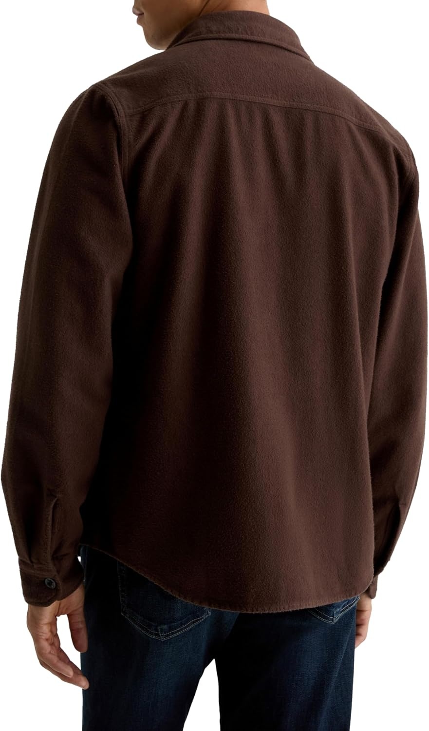 image:imageAG Adriano Goldschmied Mens Milland Utility ShirtDark Chocolate