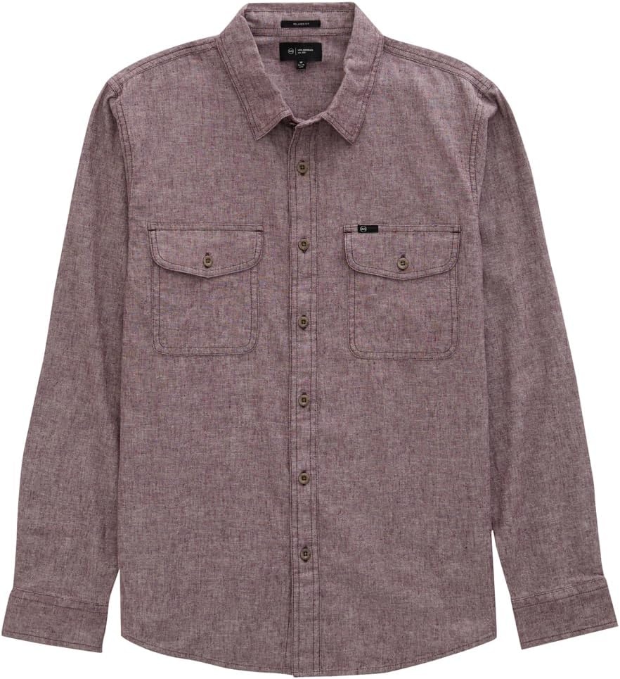 image:imageAG Adriano Goldschmied Mens Miller CPO Relaxed Fit ShirtSierra Currant
