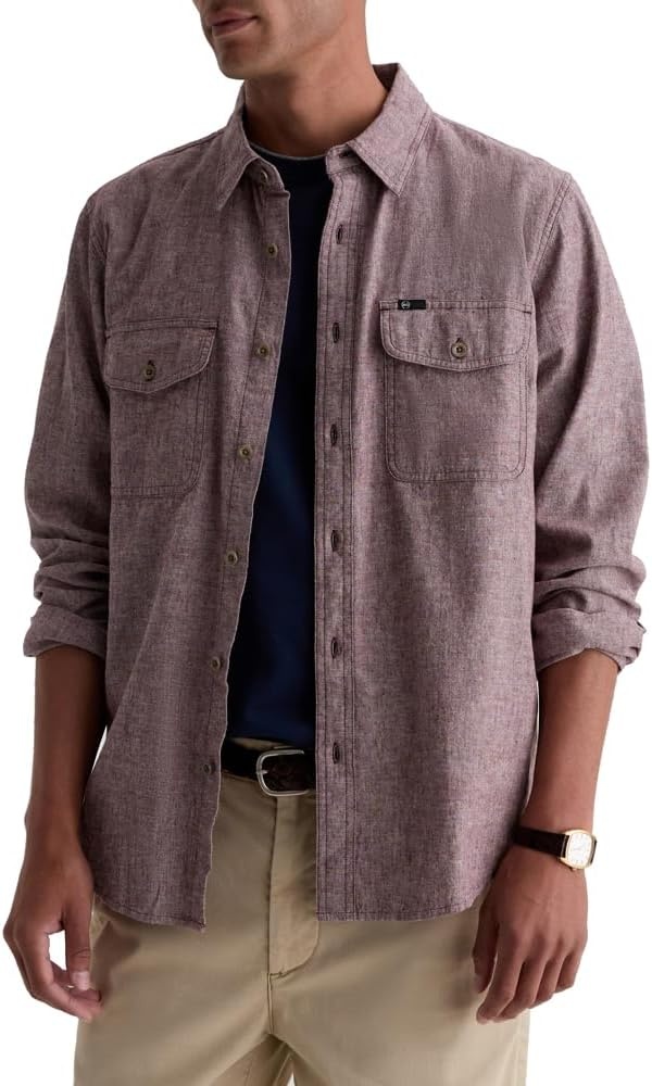 image:imageAG Adriano Goldschmied Mens Miller CPO Relaxed Fit ShirtSierra Currant