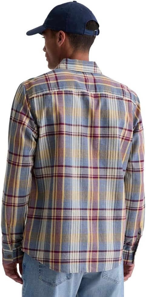 image:imageAG Adriano Goldschmied Mens Wayne Classic Fit ShirtBlue Multi