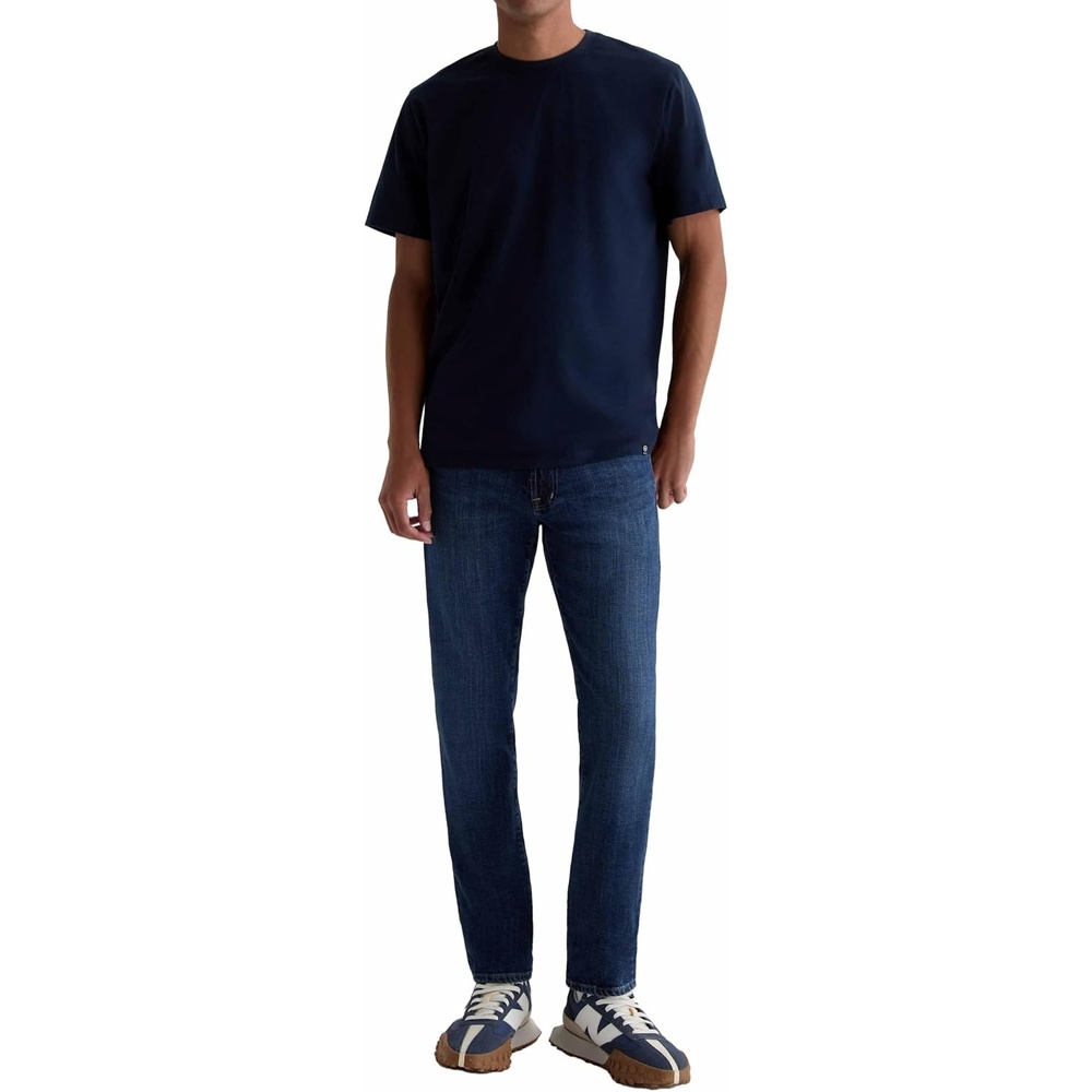 image:imageAG Adriano Goldschmied Mens Bryce Crew SS TShirtDeep Navy