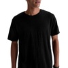 AG Adriano Goldschmied Men’s Bryce Classic Fit S/S Crew Neck T-Shirt(True Black)