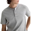 AG Adriano Goldschmied Men’s Bryce S/S Henley(Heather Grey)